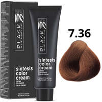 Black Professional Black Professional Line Sintesis Color Cream - Tartós hajfesték 7.36 100ml