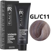 Black Professional Black Professional Line Sintesis Color Cream - Tartós hajfesték Glam Colors Grigio Milano GL-C11 100ml