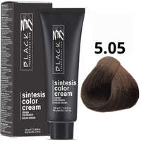 Black Professional Black Professional Line Sintesis Color Cream - Tartós hajfesték 5.05 100ml