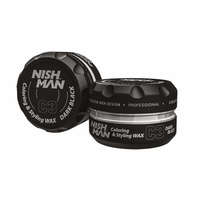 Nishman Nish Man C3 Fekete Hajszínező Wax - 100ml