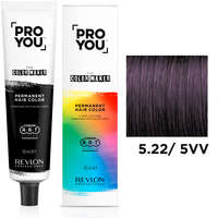 Revlon Professional Revlon Professional Pro You The Color Maker tartós hajfesték 90 ml - 5.22/ 5VV - Intenzív Viola Világosbarna