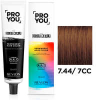 Revlon Professional Revlon Professional Pro You The Color Maker tartós hajfesték 90 ml - 7.44/ 7CC - Intenzív Rezes Középszőke
