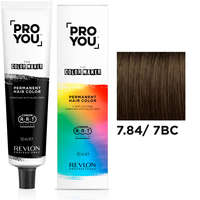 Revlon Professional Revlon Professional Pro You The Color Maker tartós hajfesték 90 ml - 7.84/ 7BC - Barna Rezes Középszőke