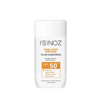 Sinoz Sinoz Anti Dark Spot SPF50+ Sunscreen Fluid pigment folt elleni fényvédő folyadék 50ml