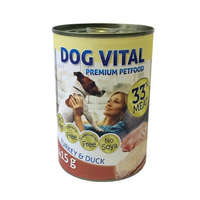 Dog Vital Dog Vital konzerv turkey&duck 1240gr