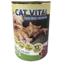 Cat Vital Cat Vital konzerv nyúl+szív 415gr
