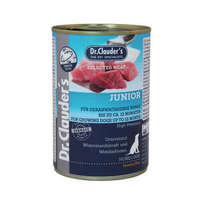 Dr.Clauder&#039;s Dr.Clauders Dog Selected Meat Junior konzerv 400g