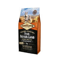 CarniLove Carnilove Fresh Adult Dog Small Ostrich & Lamb Excellent Digestion- Strucc és Bárány Hússal 6kg ingyenes szállítás