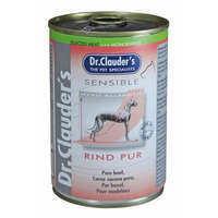Dr.Clauder&#039;s Dr.Clauders Dog Selected Meat Sensible Beef Pure marhás konzerv 400g