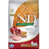 Farmina N&D Dog Ancestral Grain csirke tönköly zab gránátalma adult mini 2.5kg