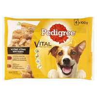 -Pedigree alutasak 4-pack marha+bárány,pulyka+répa 4*100gr Pedigree Alutasakos 4 Pack Adult Marha+Nyúl,Pulyka+Répa 100g