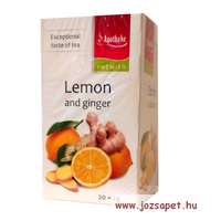 Apotheke Apotheke - Citrom és Gyömbér Tea, 20 filter - Premier Selection