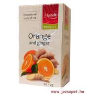 Apotheke Apotheke - Narancs és Gyömbér Tea, 20 filter - Premier Selection