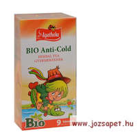 Apotheke Apotheke - Bio Anti-Cold Herbal Tea Gyermekeknek, 20 filter