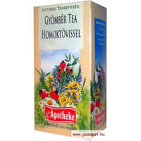 Apotheke Apotheke - Gyömbér tea Homoktövissel, 20 filter