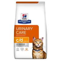 Hill's Hill's Prescription Diet Feline C/D Multicare macskatáp csirkés, rizses 8 kg