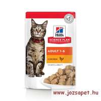 Hill's Hill's SP Feline Adult Chicken Alutasakos eledel 12x85g