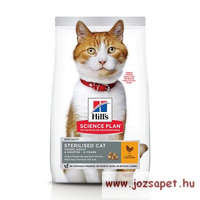 Hill's Hill's Feline Sterilised Cat Young Adult Csirkés táp ivartalanított macskának 3kg