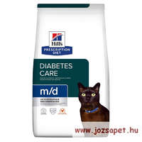 Hill's Hill's Prescription Diet Feline - M/D macskatáp 3 kg elhízásra, cukorbetegségre