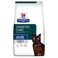 Hill's Hill's Prescription Diet Feline - M/D macskatáp 1,5 kg elhízásra, cukorbetegségre
