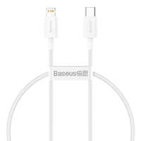 Baseus Baseus USB C - Lightning PD 20W kábel 0.25m fehér (CATLYS-02)