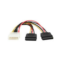 Gembird Gembird MOLEX tápkábel - 2x SATA kábel (CC-SATA-PSY-0.3M)