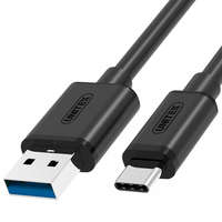Unitek Unitek Prémium USB 3.1 Gen 1 USB C apa - USB A apa kábel 1m (Y-C474BK+)