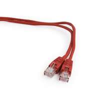 Gembird Gembird UTP CAT5e ethernet kábel 0.5m, piros (PP12-0.5M/R)