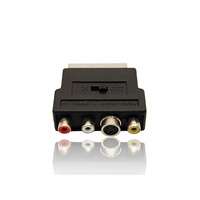 Gembird Gembird SCART dugó - 3x RCA aljzat adapter (CCV-4415)