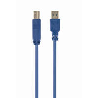 Gembird Gembird kábel USB 3.0 AM-BM 3.0m, kék (CCP-USB3-AMBM-10)