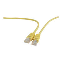 Gembird Gembird UTP CAT5e ethernet kábel 0.25m, sárga (PP12-0.25M/Y)