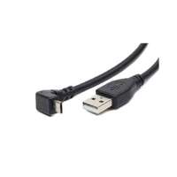 Gembird Gembird micro USB könyök kábel 1.8m (CCP-MUSB2-AMBM90-6)