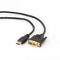 Gembird Gembird HDMI - DVI 0.5m átalakító kábel aranyozott (CC-HDMI-DVI-0.5M)