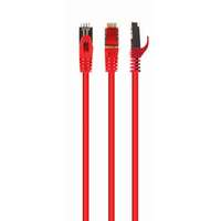 Gembird Gembird SFTP CAT6A patch kábel 0.5m piros (PP6A-LSZHCU-R-0.5M)