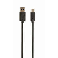 Gembird Gembird USB C - USB 3.0 kábel 1m fekete (CCP-USB3-AMCM-1M)