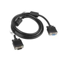 Lanberg Lanberg VGA D-SUB hosszabbító kábel 1.8m (CA-VGAC-10CC-0018-B+)