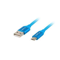 Lanberg Lanberg Premium USB 2.0 micro kábel Quick Charge 3.0 1.8m (CA-USBM-20CU-0018-BL)