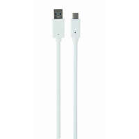 Gembird Gembird USB 3.0 - USB C kábel 1.8m, fehér (CCP-USB3-AMCM-6-W)