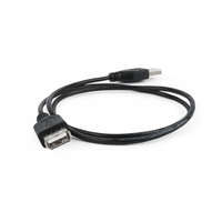 Gembird Gembird USB 2.0 hosszabbító kábel 0.75m fekete (CC-USB2-AMAF-75CM/300-BK)