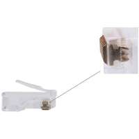 Gembird Gembird RJ45 UTP Cat5e csatlakozó dugó tömör kábelhez, 100db (LC-8P8C-001/100)