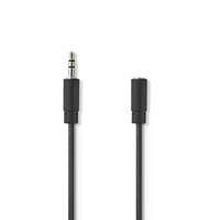 Nedis Nedis 3.5 mm-es dugó - 3.5 mm-es aljzat sztereó audio kábel 3m fekete (CAGP22050BK30)