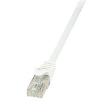 Logilink Logilink ethernet kábel Cat6 U/UTP EconLine 1m fehér (CP2031U)