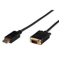 Microconnect Microconnect Displayport to VGA kábel 0.5m (DP-VGA-MM-050)