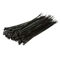 Logilink Logilink kábelkötegelő szett, 100db, 15cm fekete (KAB0002B)