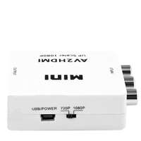 Trusty Trusty kompozit videó 3 RCA bemenet - HDMI kimenet átalakító konverter (KS-010)