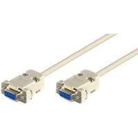 Microconnect Microconnect 9 pin Null modem kábel 1.8m (SCSENN2N)