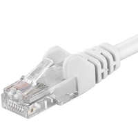 PremiumCord PremiumCord UTP Cat6 ethernet kábel 0.5m fehér (SP6UTP005W)