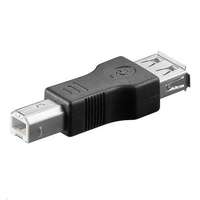 Microconnect Microconnect USB B dugó - USB 2.0 A aljzat adapter (USBAFB)