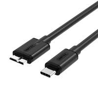 Unitek Unitek Prémium USB C - USB-B micro 3.0 kábel 1m (Y-C475BK)
