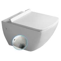 Sapho ISVEA PURITY fali WC bidé zuhannyal 35x55,5cm 10PL02007-DL